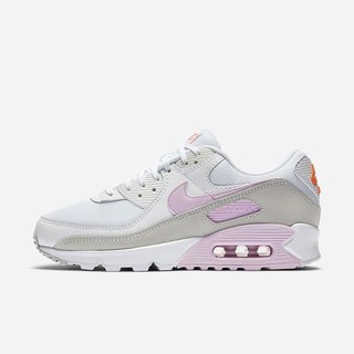 Pantofi Casual Nike Air Max 90 Dama Albi Portocalii Roz | ZRLC-89036